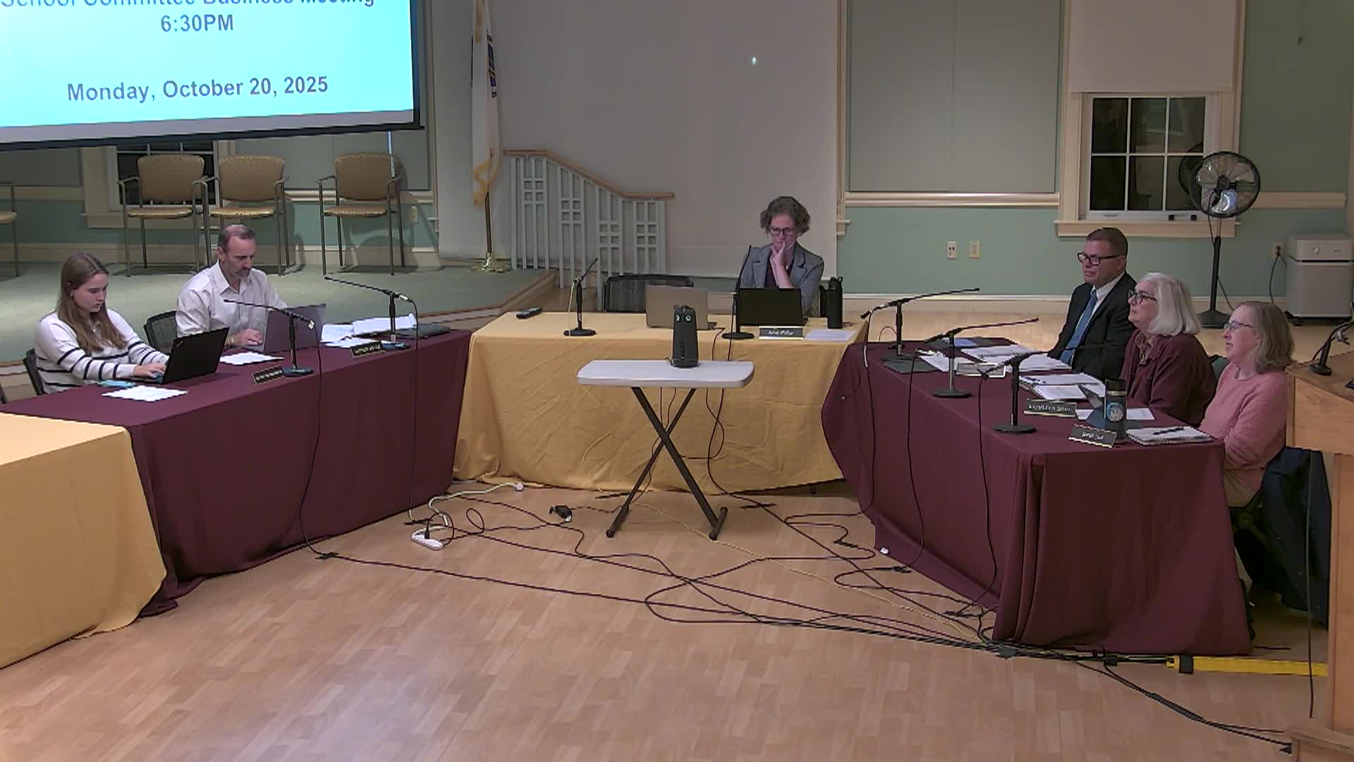 Newburyport School Committee 10-20-2025