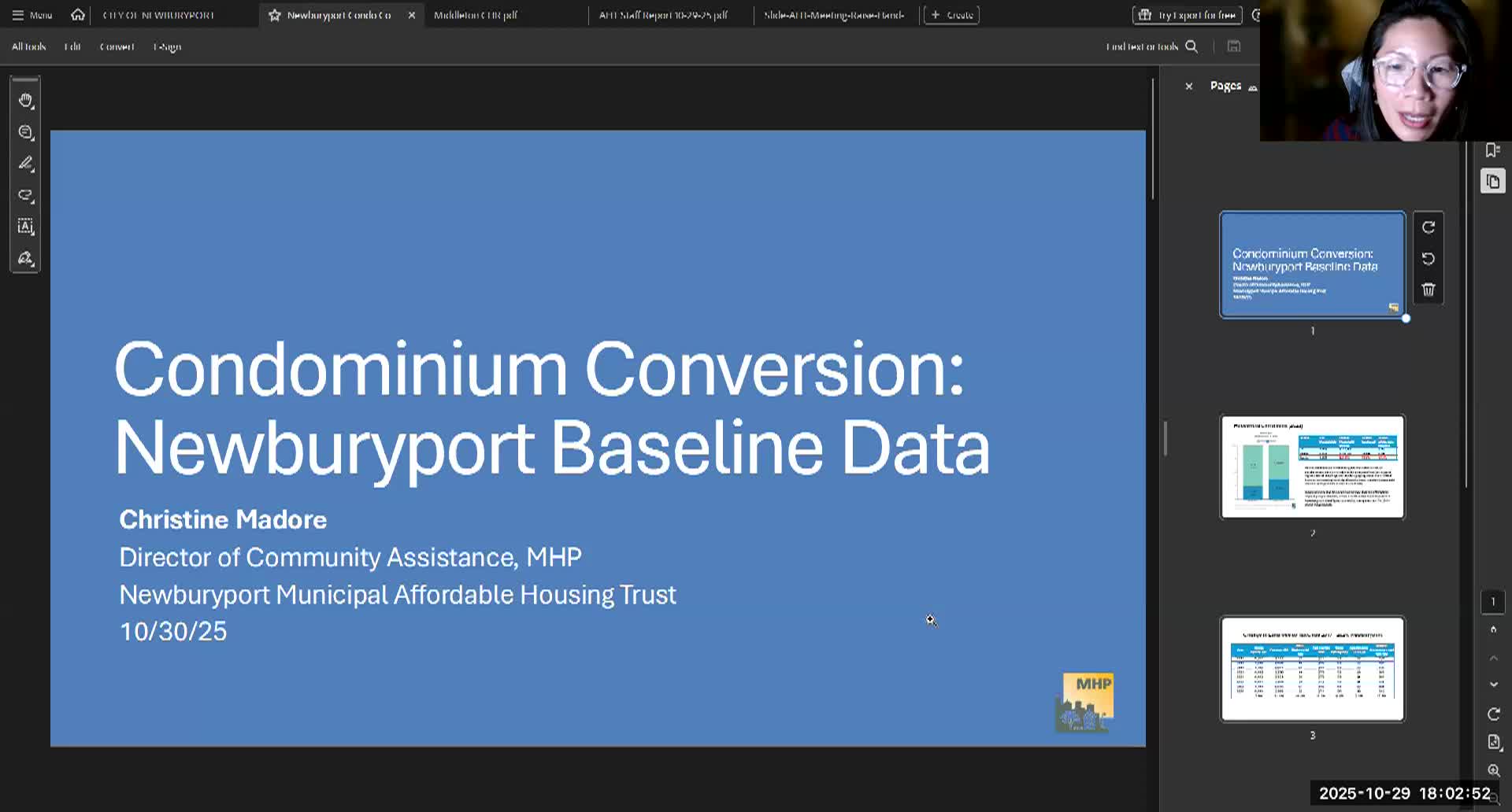 Newburyport Affordable Housing Trust 2025-10-29
