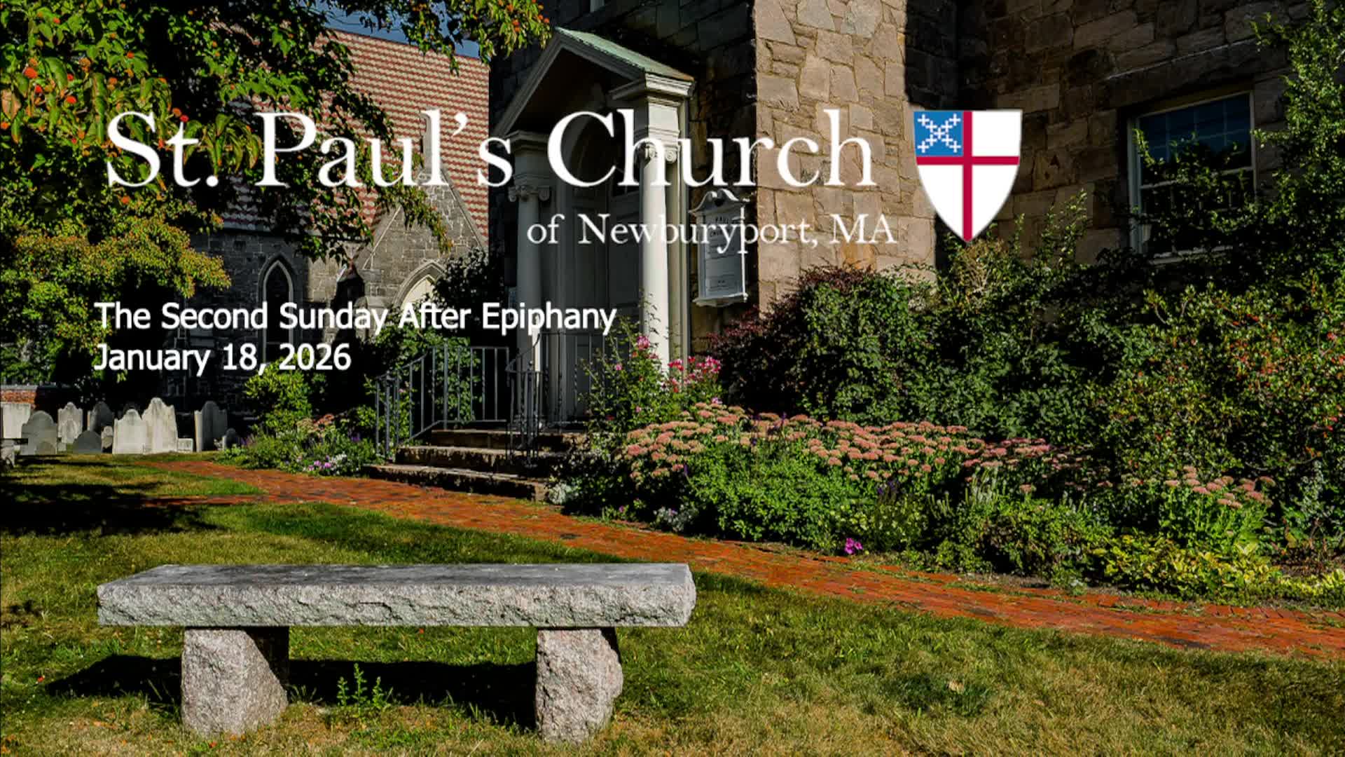 St. Paul's Worship Service 2026-01-18