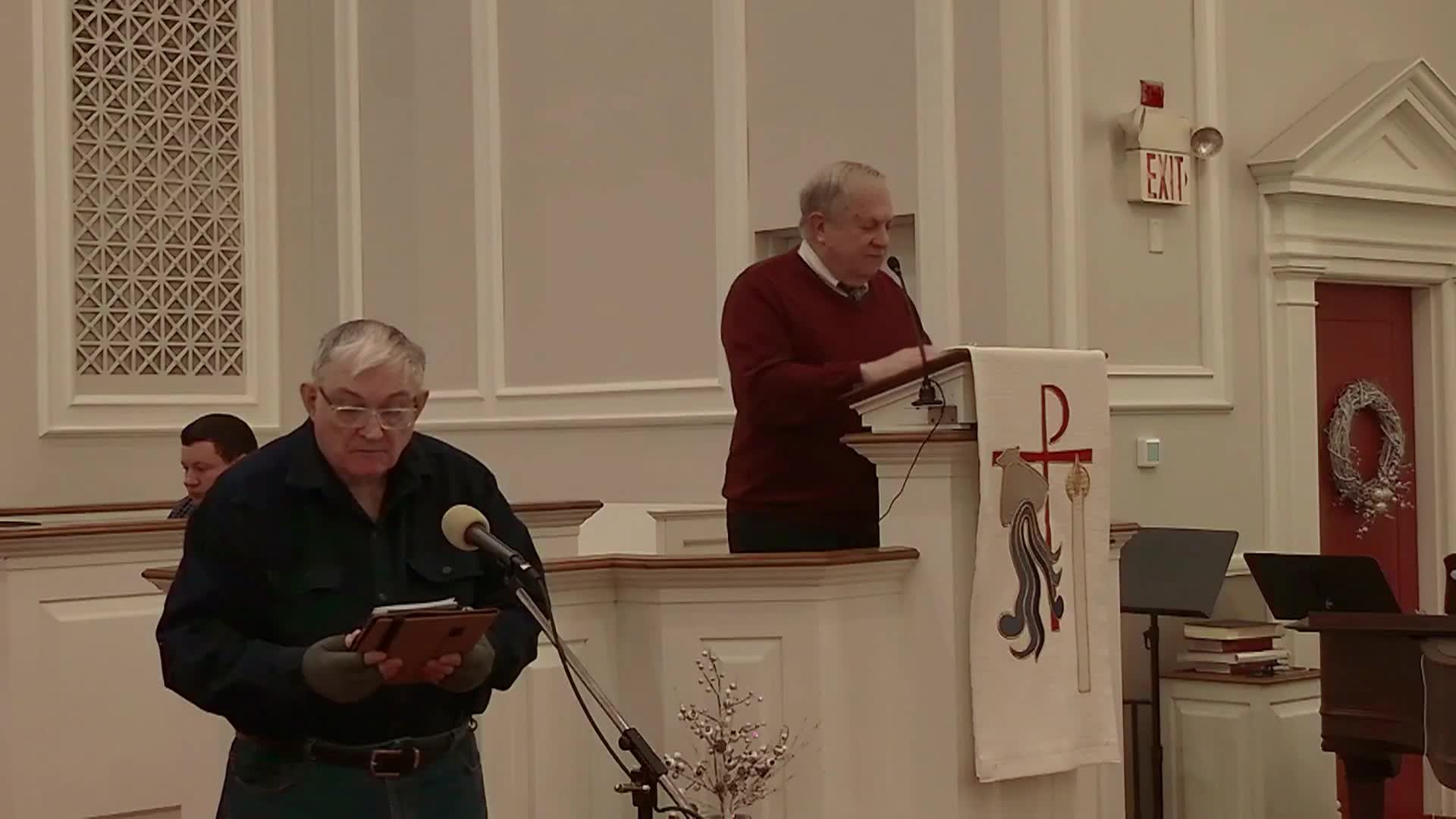 Market Street Baptist Church 2026-01-25