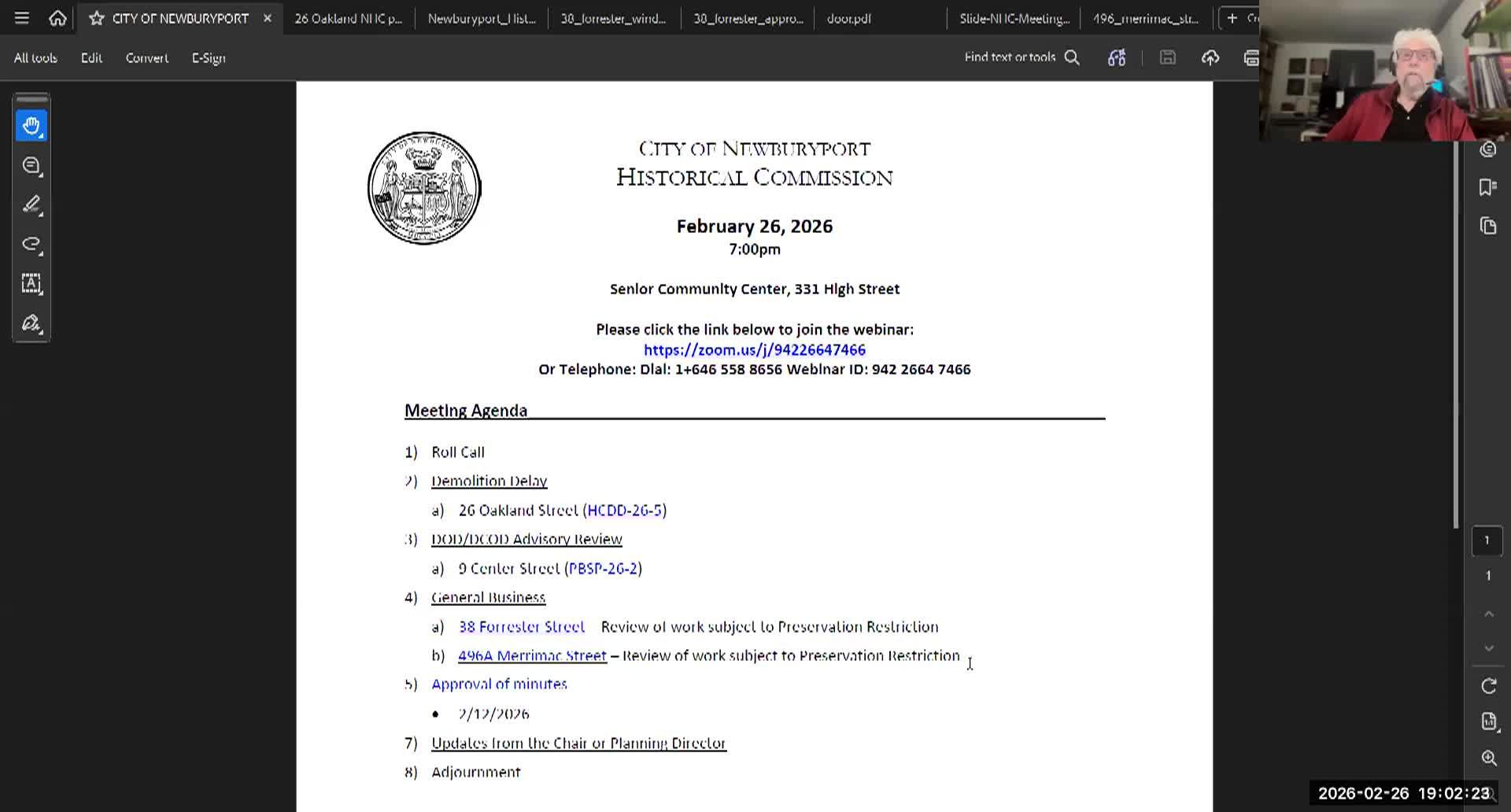 Thumbnail image for Newburyport Historical Commission 2026-02-26